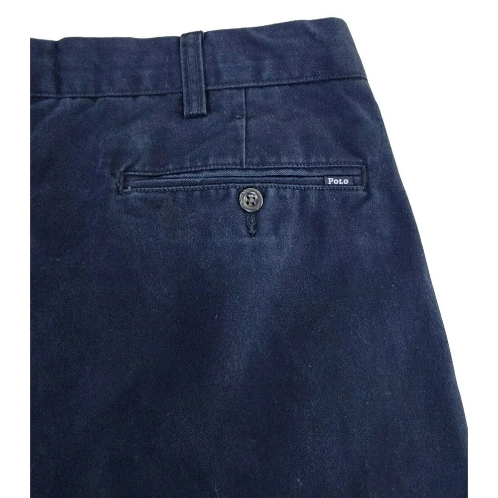 Polo Ralph Lauren Classic Fit Pants Men's 36x32 (Fits W34x31.5) Blue Straight